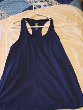 Danskin Navy Racerback Tank Top
